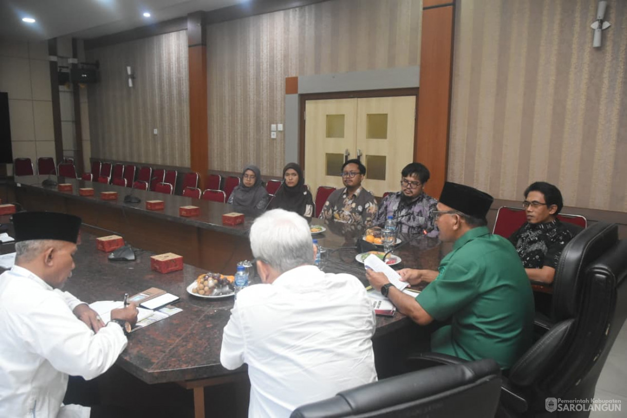 31 Oktober 2025 Exit Meeting Pemeriksaan Pendahuluan Kepatuhan Atas Pengelolaan Belanja Daerah Tahun 2025 Pada Pemerintah Kabupaten Sarolangun