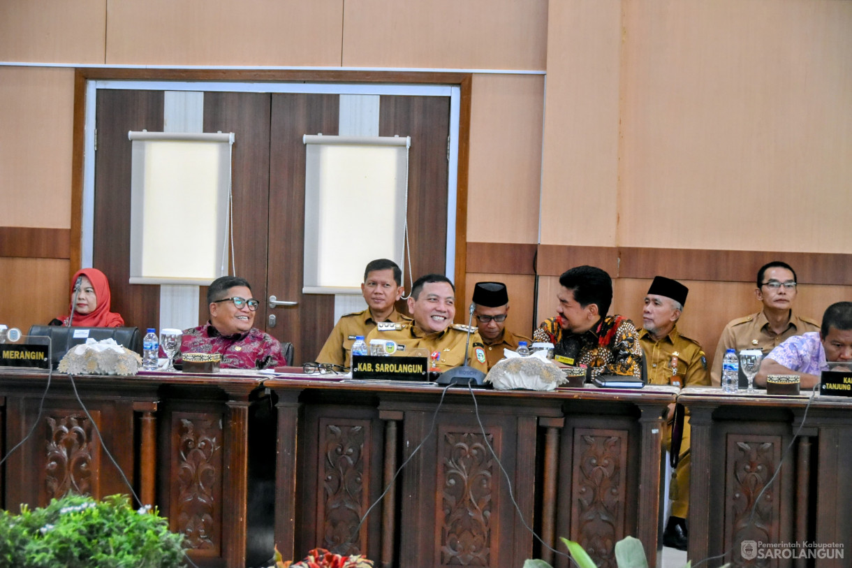 30 Januari 2024 - Entry Meeting Pemeriksaan Interim Atas Laporan Keuangan Pemerintah Daerah Tahun Anggaran 2023 Di Auditorium Sultan Thaha BPK Jambi