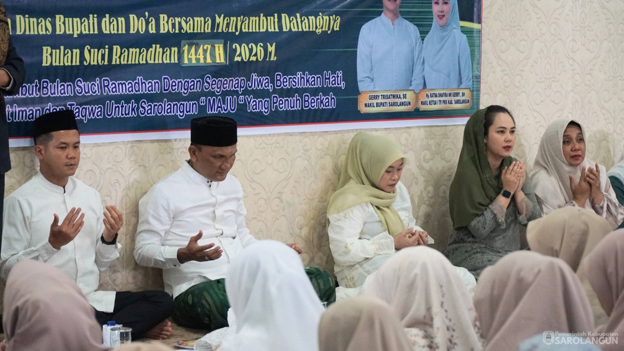 6 Januari 2026&nbsp; Pembacaan Majelis Ta lim dan Doa Bersama Menyambut Bulan Suci Ramadhan 1447 AH di DPRD Bupati Sarolangun