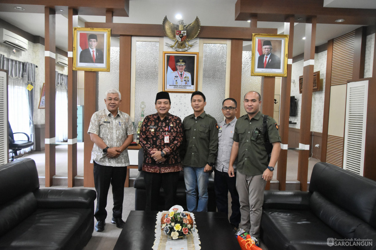 28 Maret 2024 - Silaturahmi Dengan KSO Pertamina EP Se BWP Meruap Di Ruang Kerja Bupati Sarolangun