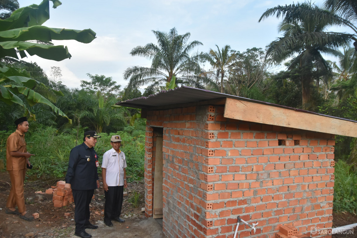 4 Juni 2024 - Meninjau Dan Meresmikan Rumah Layak Huni Bantuan Dari Baznas Di Desa Perdamaian Kecamatan Singkut