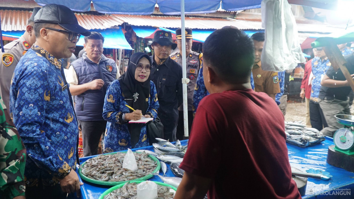17 Maret 2026&nbsp;Sidak Pasar Menghadapi Hari Raya Idul Fitri 1447 H di Pasar Atas Sarolangun