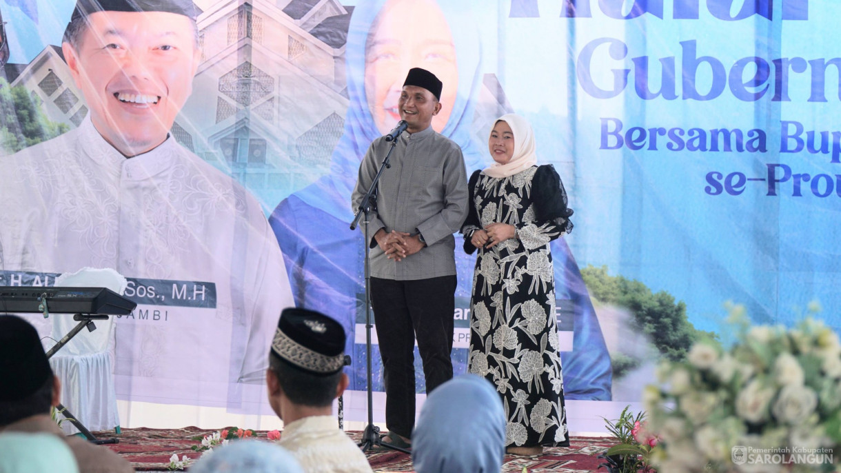23 Maret 2026 Open House dan Halal bi Halal bersama Pemerintah Kabupaten Kota, OPD, dan Masyarakat seProvinsi Jambi. di Rumah Gubernur Jambi