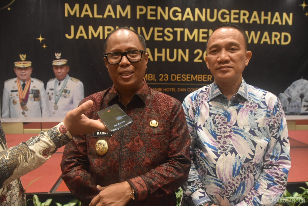 23 Desember 2024 - Malam Penganugerahan Jambi Investment Award Tahun 2024, Bertempat di Aston Hotel Dan Conference Jambi