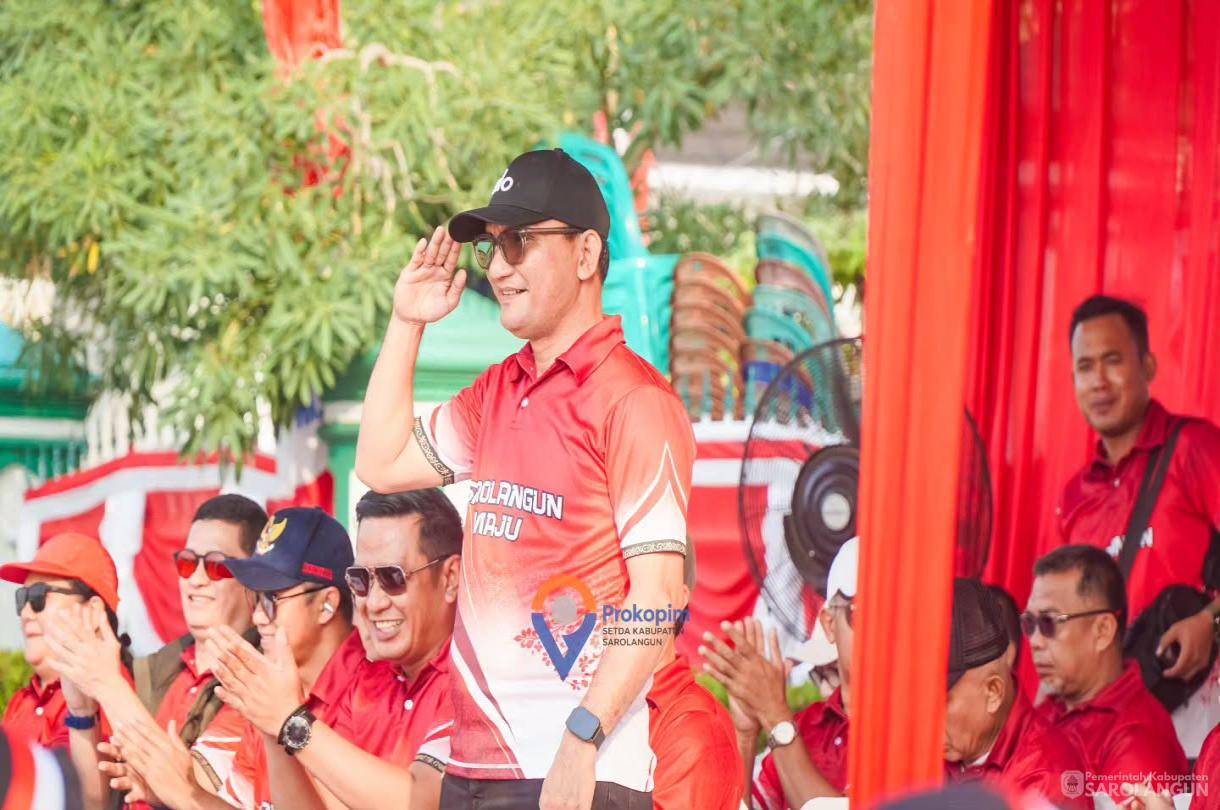 15 Agustus 2026 Lomba Gerak Jalan Memperingati HUT RI Ke 81 di depan Rumah Dinas Bupati Sarolangun