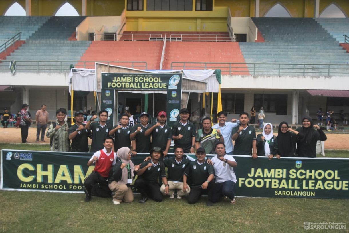 4 Desember 2025 Penutupan Liga Pelajar di GOR Sport Center Sarolangun