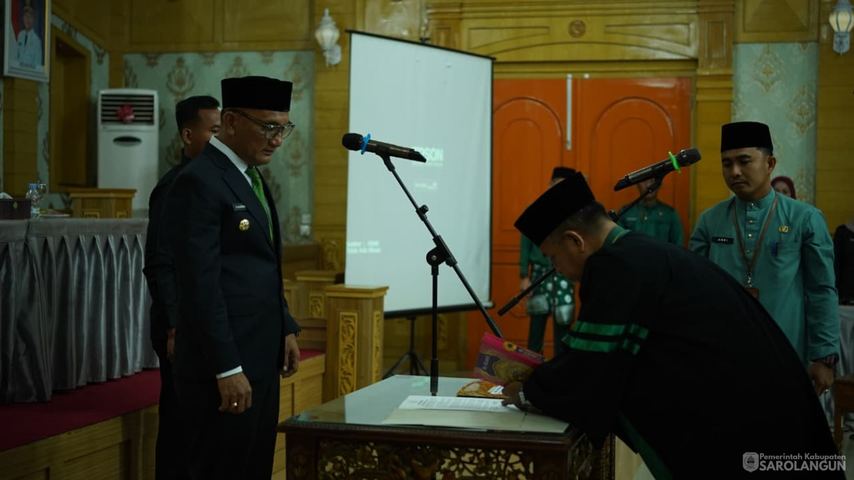 5 Januari 2026 Pelantikan Direktur dan Komisaris Persorada Serumpun Pseko