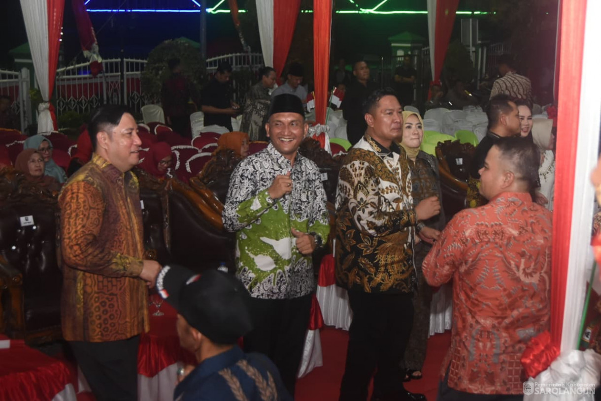 17 Agustus 2025&nbsp; Malam Resepsi Kenegaraan Dirgahayu Republik Indonesia di Rumah Dinas Bupati Sarolangun