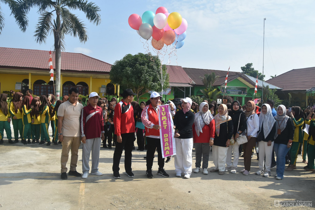 2 Agustus 2024 -&nbsp;Pemberian Tablet Tambah Darah Dan Launching Inovasi Daerah Pencegahan Stunting Jumet Drama Bertempat di MTSN Sarolangun