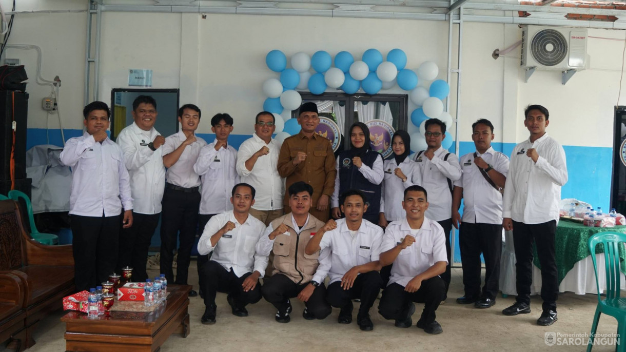 7 April 2026 Grand Opening SPPG Aurgading dan Monitoring Pemberian Makan Bergizi Gratis di SMPN 2 Sarolangun