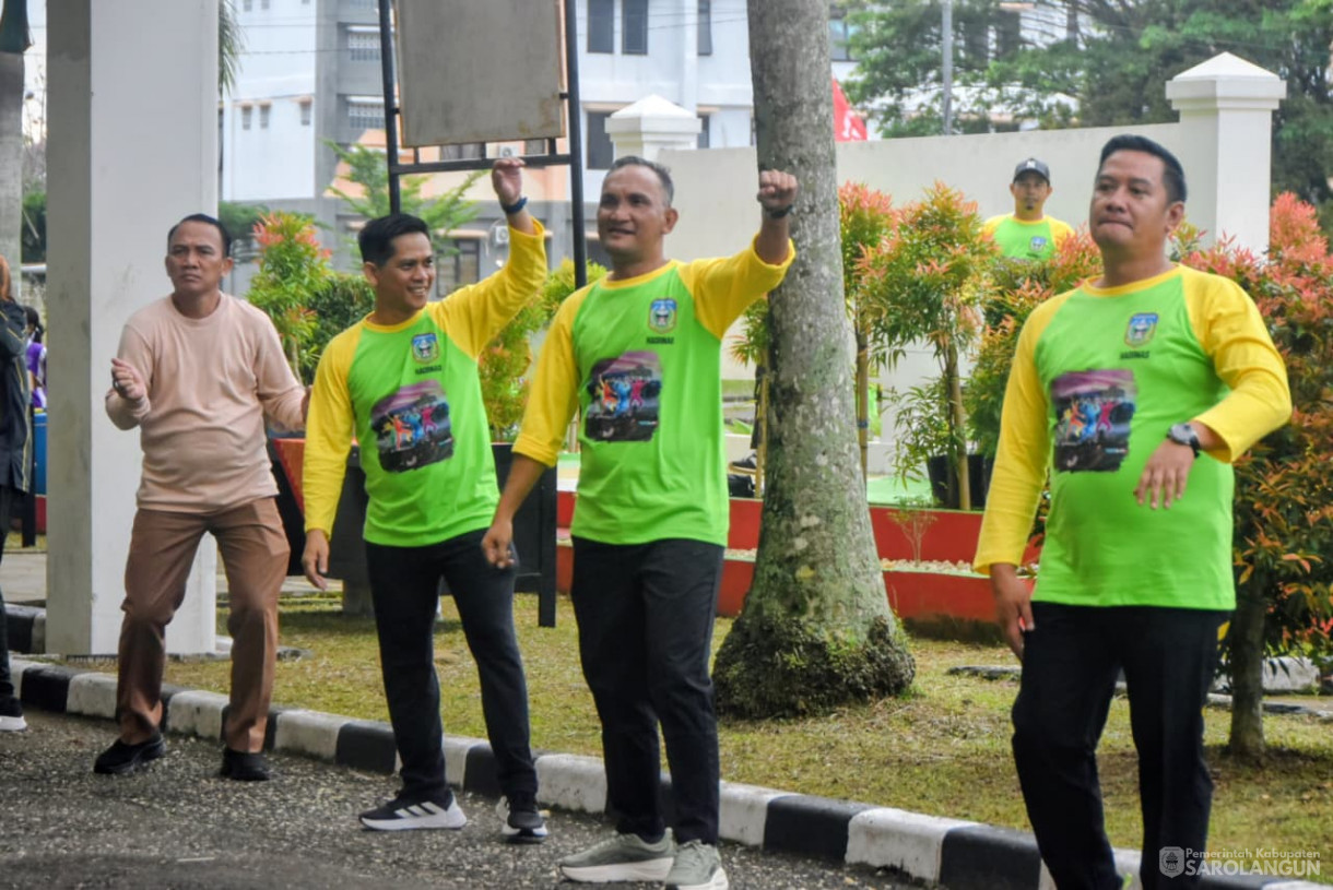 9 September 2025&nbsp; Senam Massal Dalam Rangka Memperingati Hari Olahraga Nasional Tahun 2025 di Sarolangun Sport Center