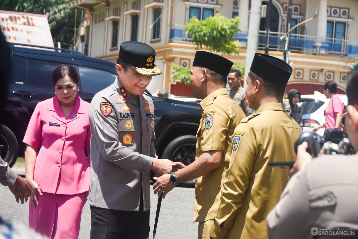 22 April 2025 - Penyambutan Kapolda Jambi Beserta Istri