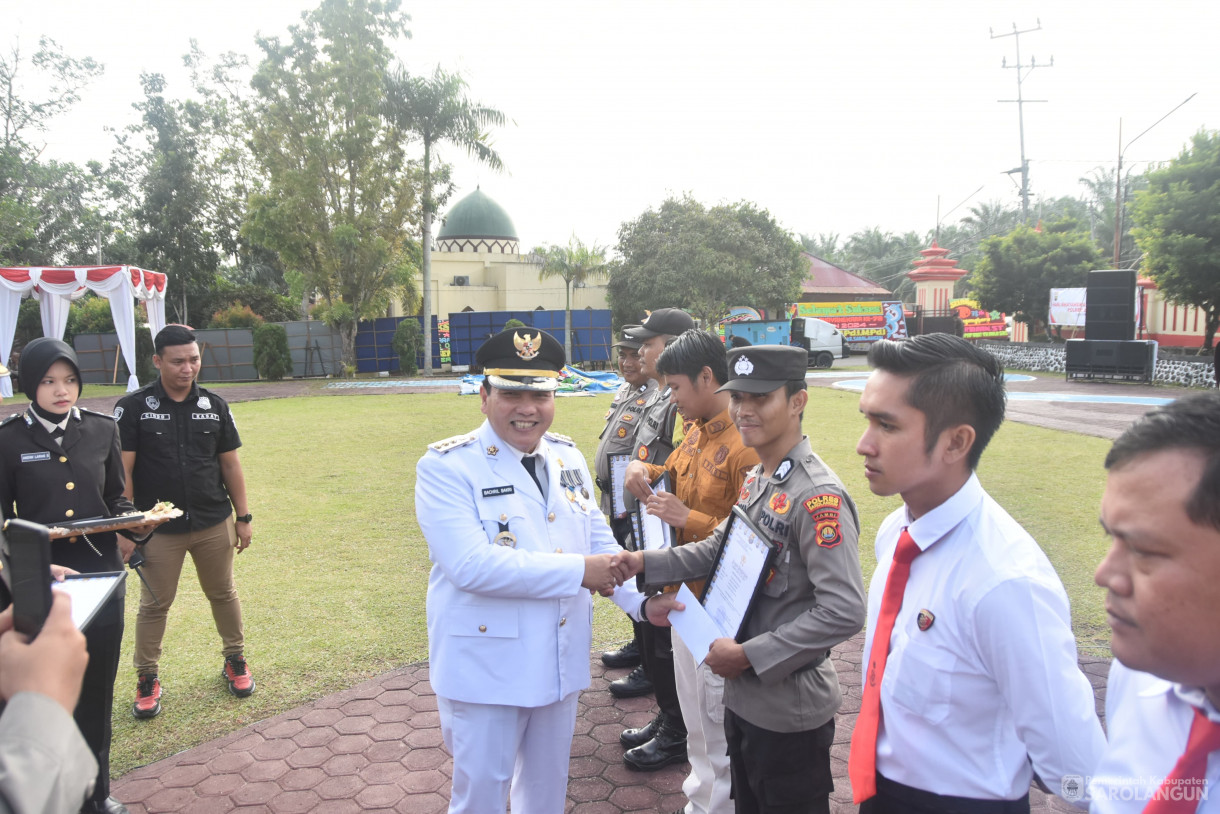 1 Juli 2024 -&nbsp;Ops Upacara Bhayangkara ke 78 Tahun 2024, Bertempat di Lapangan Polres Sarolangun