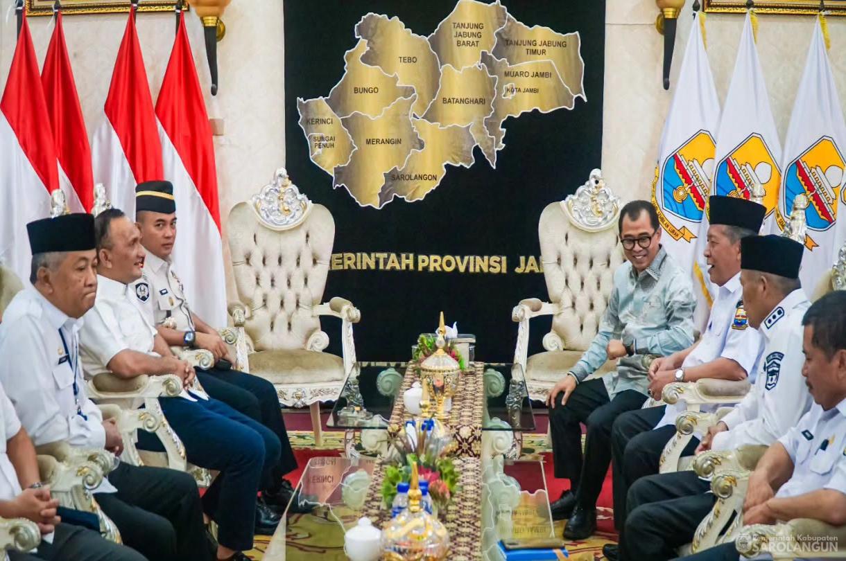 Entry Meeting Maladministrasi Tahun 2026 di Auditorium Rumah Dinas Gubernur Jambi