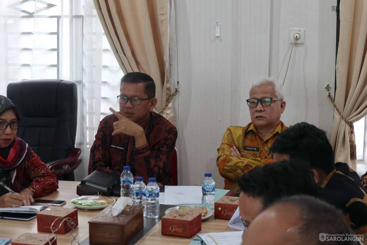 19 Juni 2025 - Koordinasi Penerimaan Pajak Dan Retribisi Daerah, Bertempat Di Ruang Rapat BPPRD Sarolangun