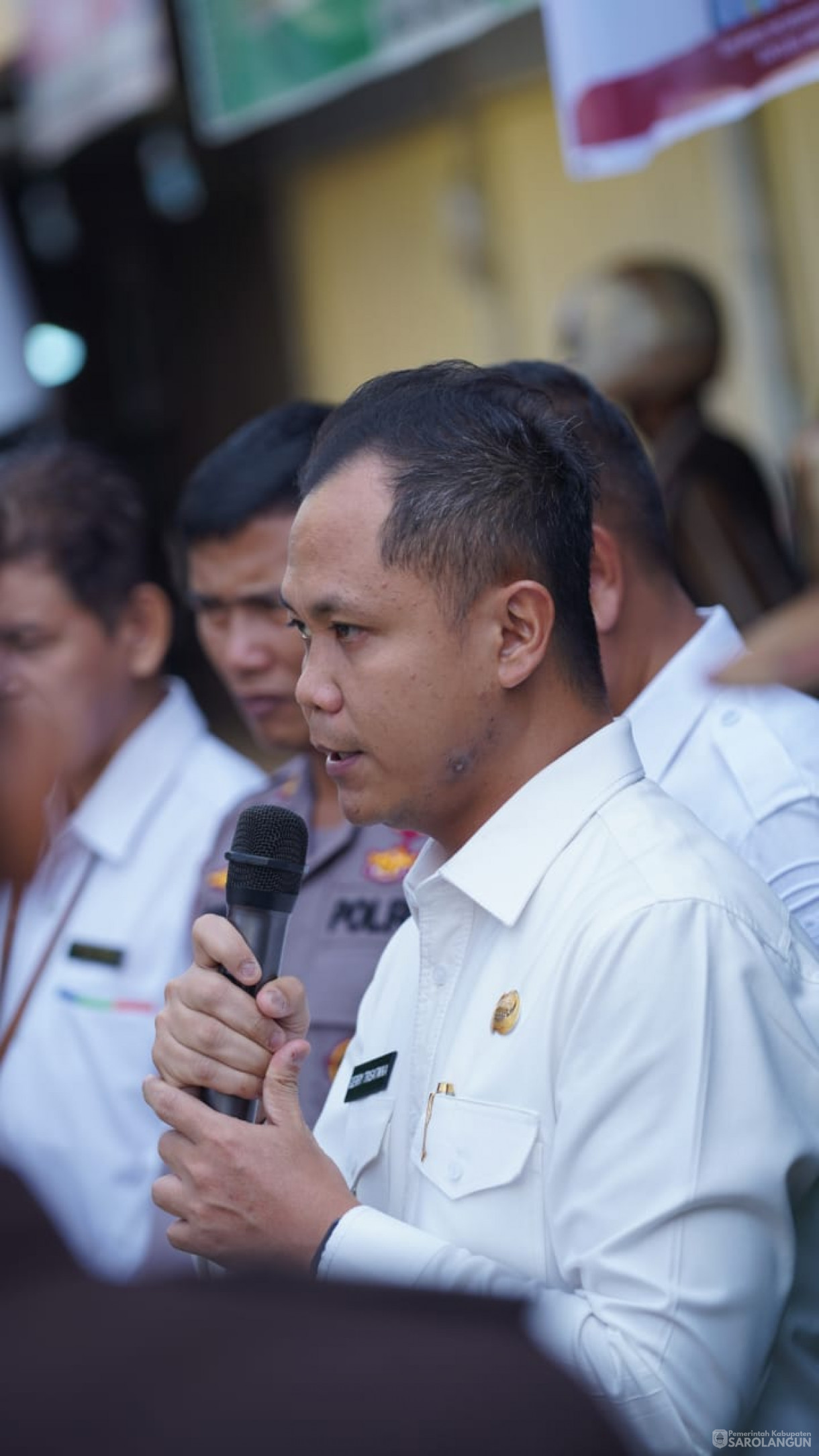 20 Agustus 2025&nbsp; Gerakan Pangan Murah Dalam Rangka Pengendalian Inflasi dan Stabilisasi Pasokan Harga Pangan 2025 Bertempat di Ruko Abadi Sarolangun