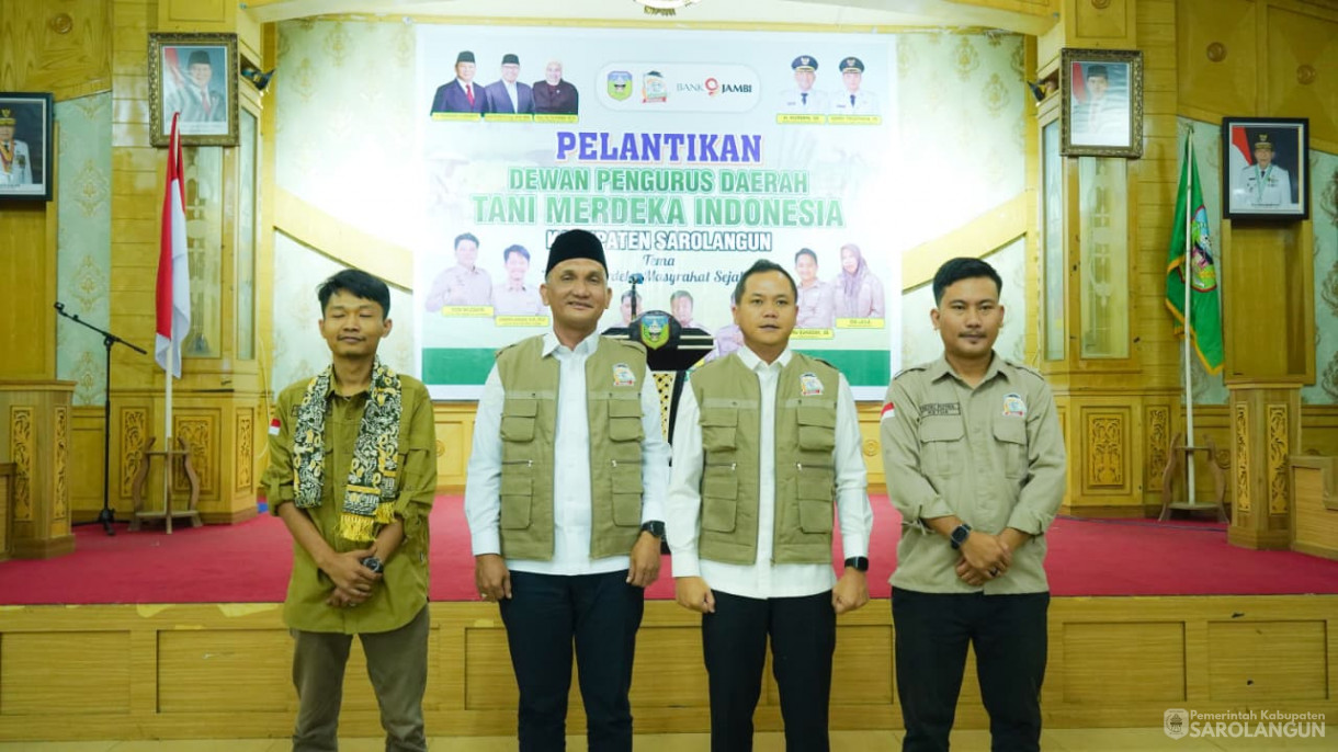 29 Oktober 2025&nbsp; Pelantikan Pengurus DPD Tani Merdeka Indonesia