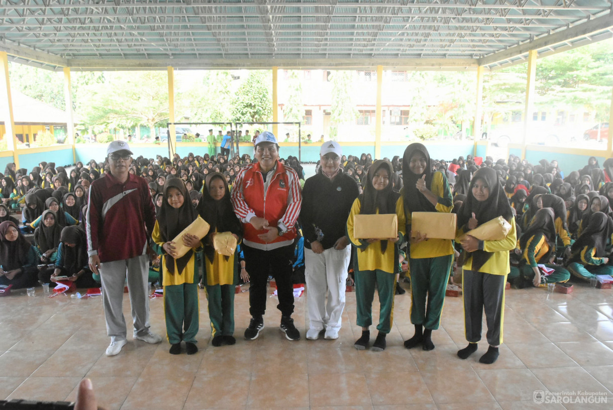 2 Agustus 2024 -&nbsp;Pemberian Tablet Tambah Darah Dan Launching Inovasi Daerah Pencegahan Stunting Jumet Drama Bertempat di MTSN Sarolangun