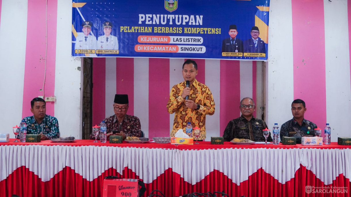 4 Desember 2025&nbsp; Penutupan Pelatihan Berbasis Kompetensi di Singkut