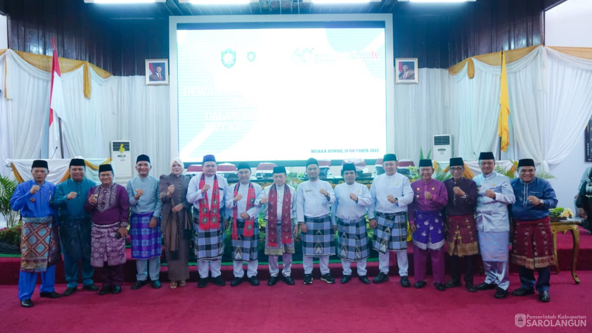 Rapat Paripurna HUT kabupaten Bungo