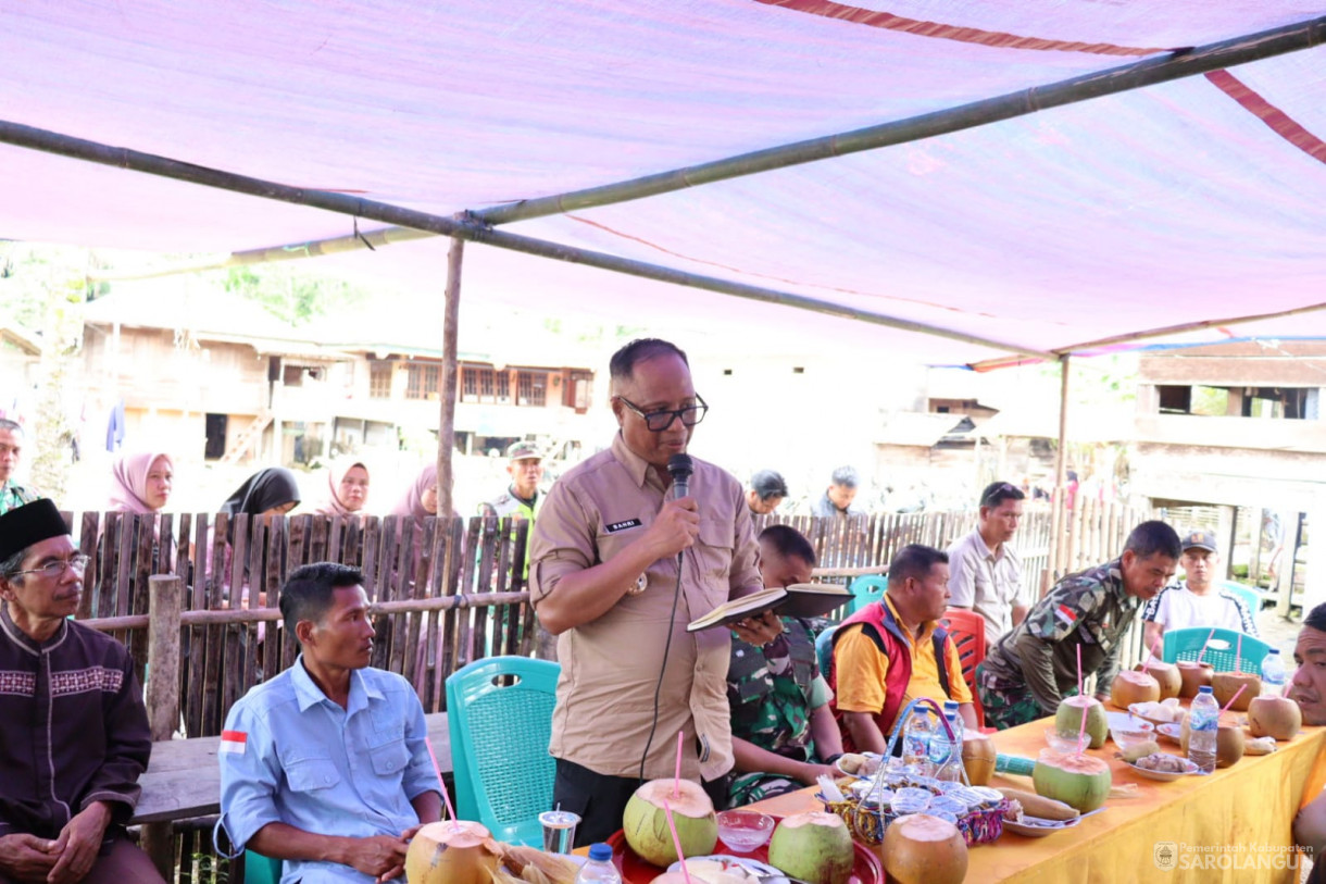 1 Desember 2024 - Kunjungan Kerja di Desa Sekeladi Kecamatan Batang Asai 