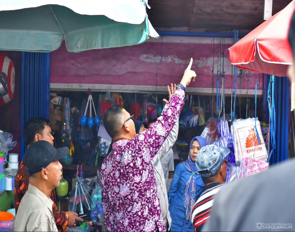 18 Juni 2026 Sweeping Penataan, Penertiban dan Pengawasan Aktivitas Perdagangan di Pasar Atas Kabupaten Sarolangun