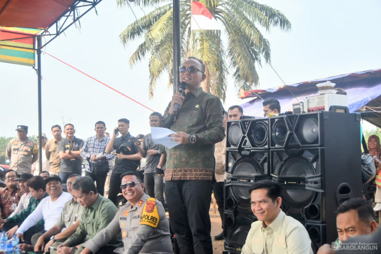 28 Agustus 2025&nbsp; &nbsp;Panen Perdana Padi Ladang Kelompok Tani Renah Mutu Desa Tanjung Kecamatan Bathin VIII