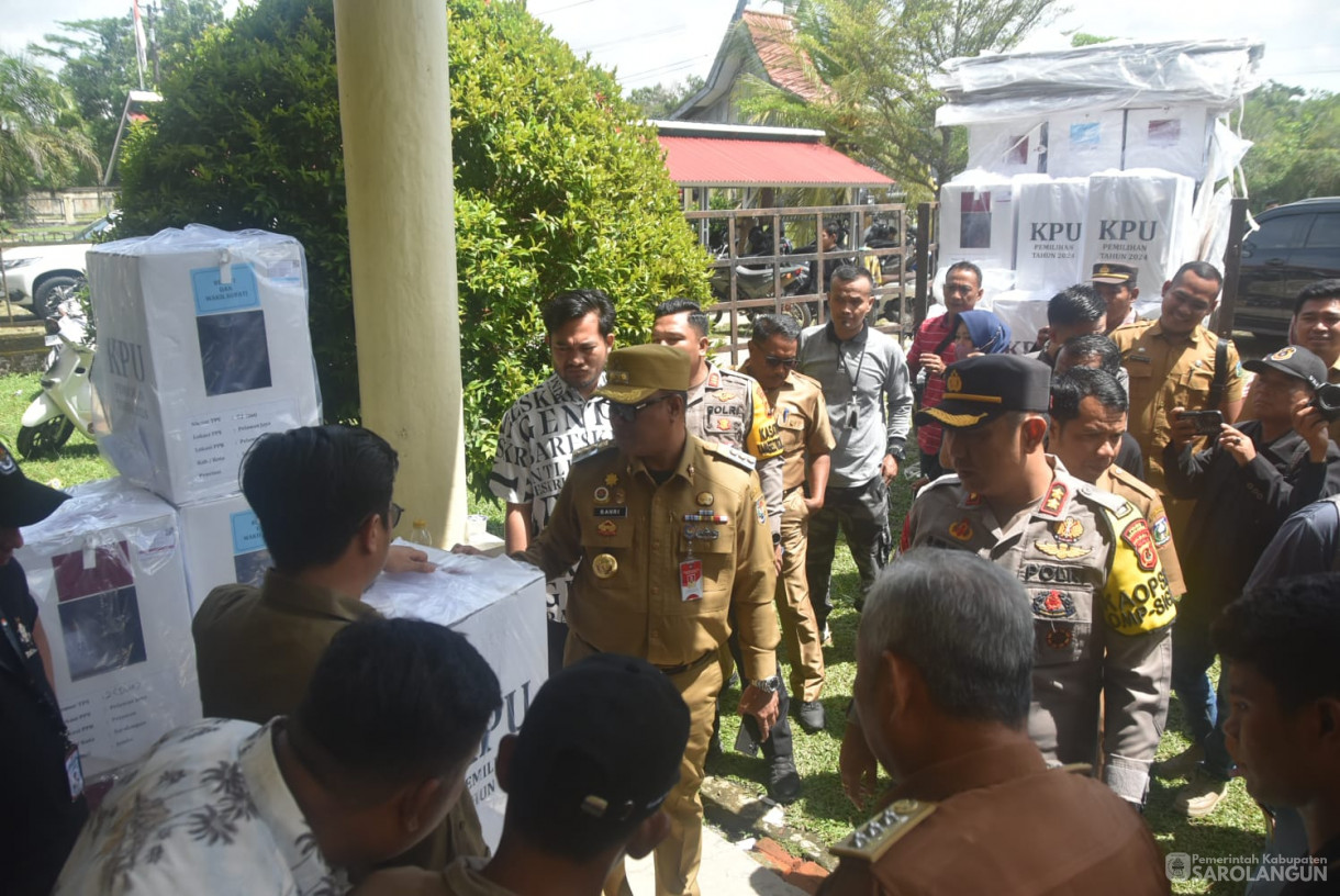 26 November 2024 - Monitoring TPS Bersama Forkopimda dan OPD di Kecamatan Singkut, Pelawan, Dan Sarolangun