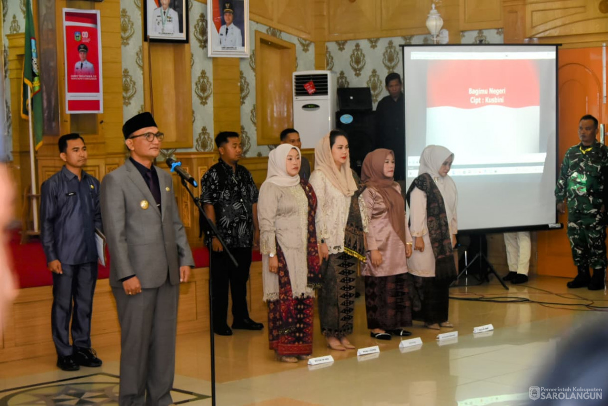 15 Agustus 2025 -&nbsp;Pengukuhan Paskibraka Kabupaten Sarolangun