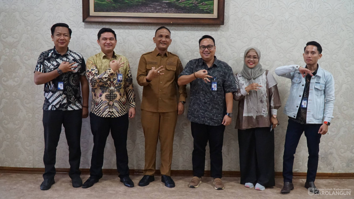 14 April 2026 Silaturrahmi Pimpinan BRI Cabang sarolangun dengan Bupati Sarolangun di Rumah Dinas Bupati Sarolangun