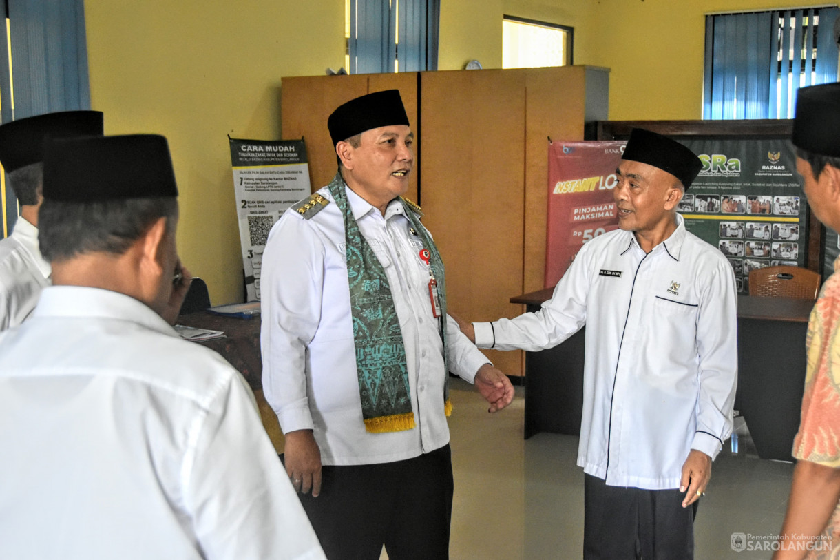 31 Januari 2024 - Meninjau Kantor Baznas Sarolangun Di Gedung LPTQ Sarolangun