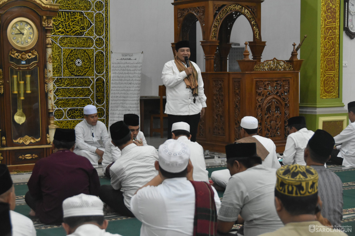 25 Maret 2024 - Safari Ramadhan Di Masjid Baitul Makmur Desa Panti Kecamatan Sarolangun