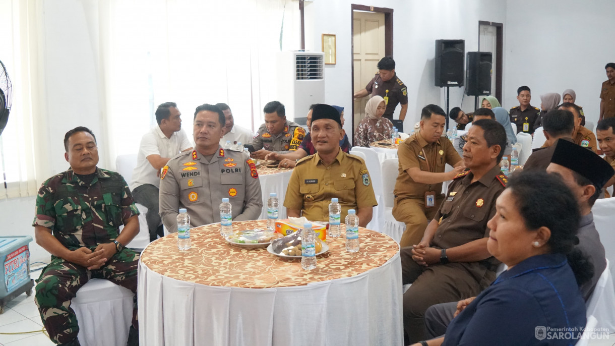 22 Juli 2025 - Bupati Hurmin Hadiri Tasyakuran Hari Bhakti Adhyaksa Ke 65 dan Pengantar Tugas Kajari Sarolangun
