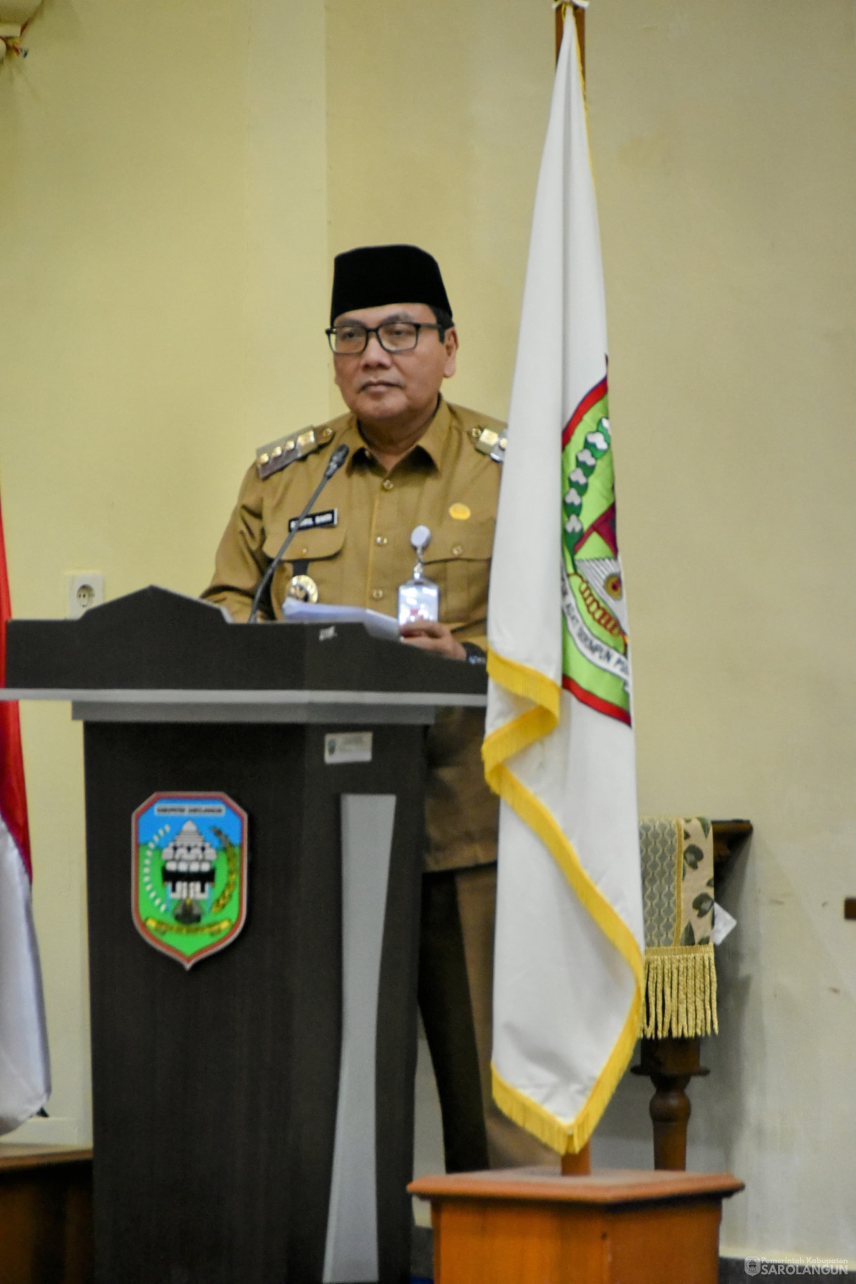 20 November 2023&nbsp; - Penjabat Bupati Sarolangun Menghadiri Rapat Paripurna Tahap I Tingkat I di Gedung DPRD Sarolangun