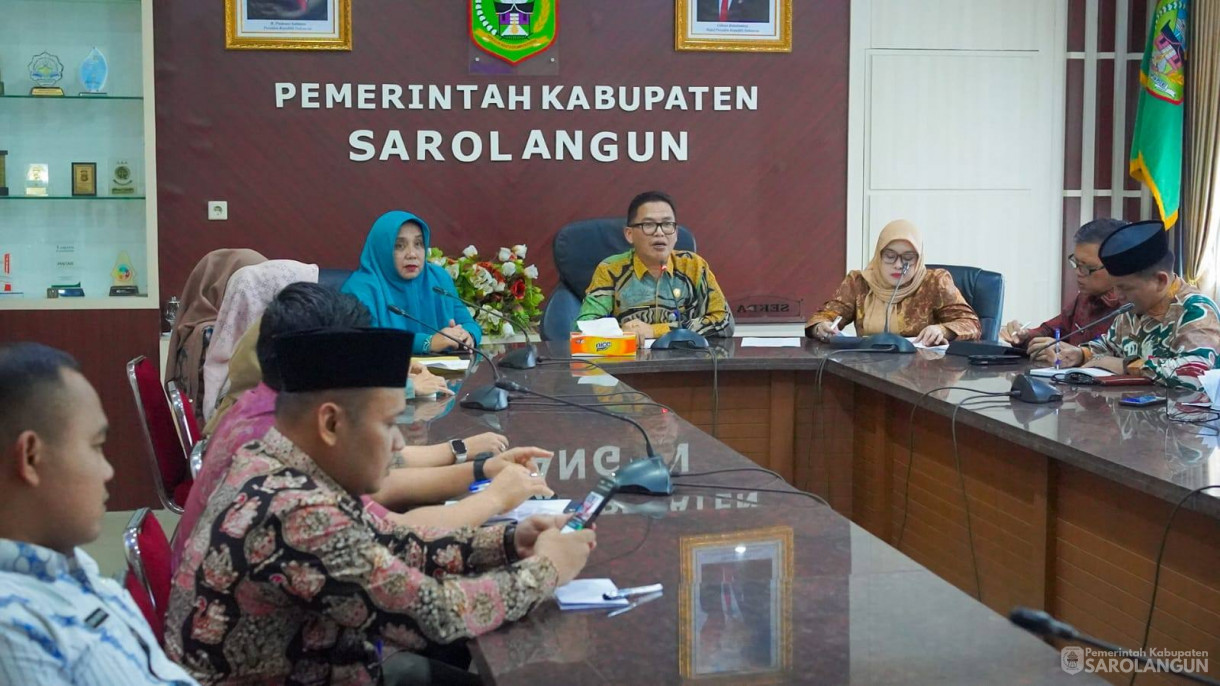 12 Maret 2026&nbsp;Rapat pemantapan kegiatan Jambi Festival Elok Nian anjungan Kabupaten Sarolangun