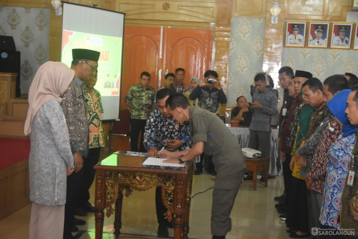 6 November 2025&nbsp; Pembukaan Secara Resmi Kegiatan Sosialisasi Peraturan Pencegahan Korupsi di Kabupaten Sarolangun