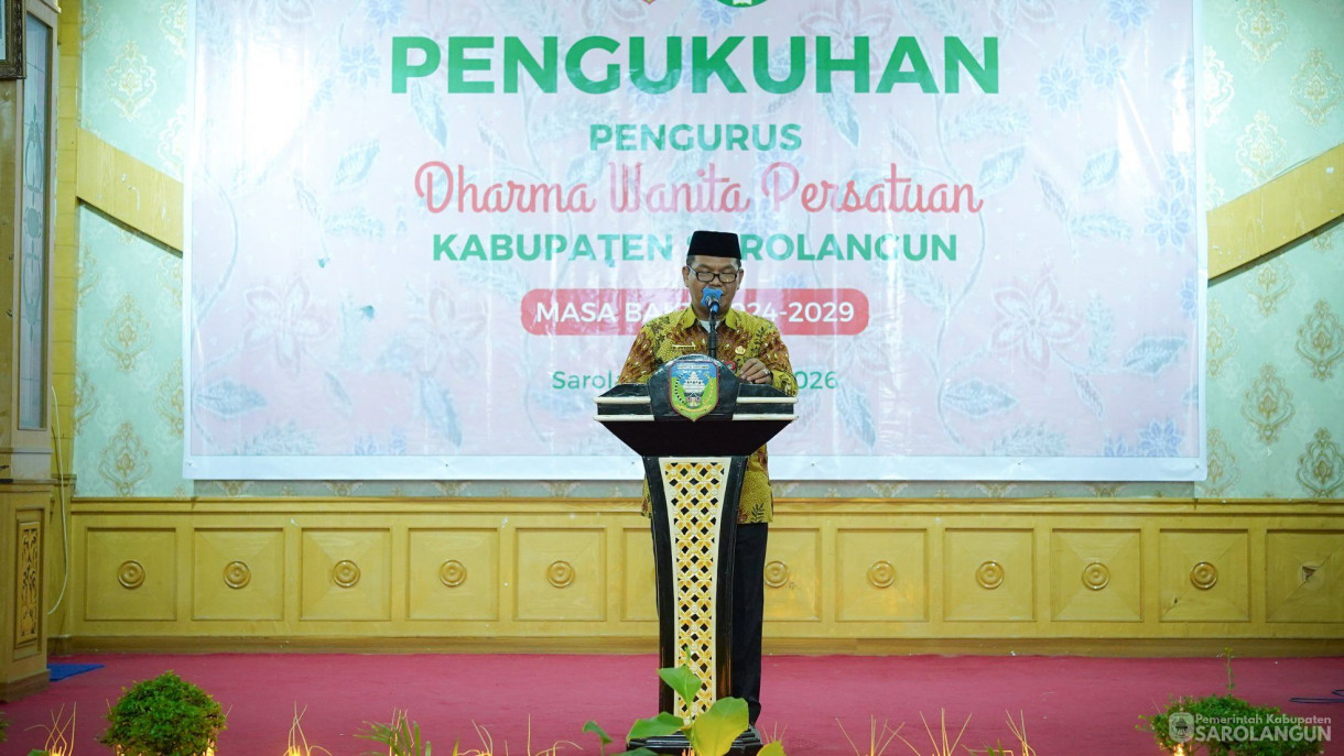 8 Mei 2026 Acara Pengukuhan Pengurus Drama Wanita Persatuan&nbsp; Kabupaten Sarolangun tahun 2024 sd 2029