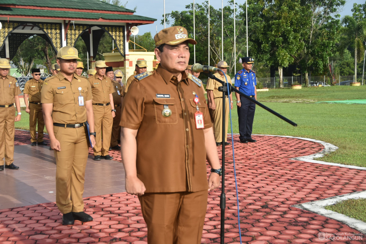 15 Januari 2024 - Apel Gabungan Di Lapangan Gunung Kembang Sarolangun