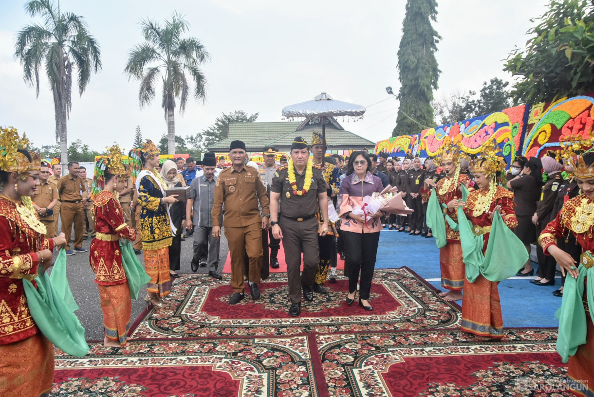 29 Juli 2025 - Penyambutan Kejari Sarolangun di Kantor Kejaksaan Negeri Sarolangun