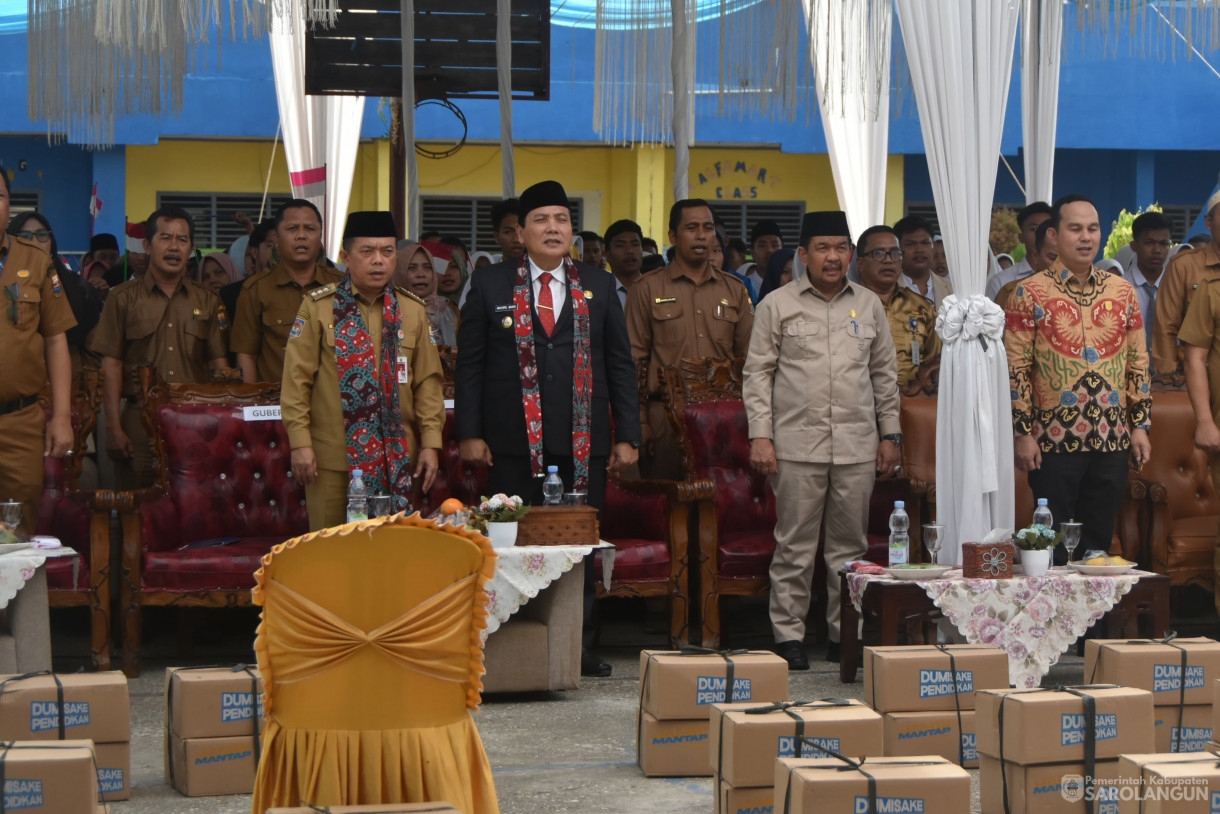 23 Juli 2024 - Penyerahan Bantuan Dumisake, Bertempat di SMK&nbsp; N 4 Sarolangun