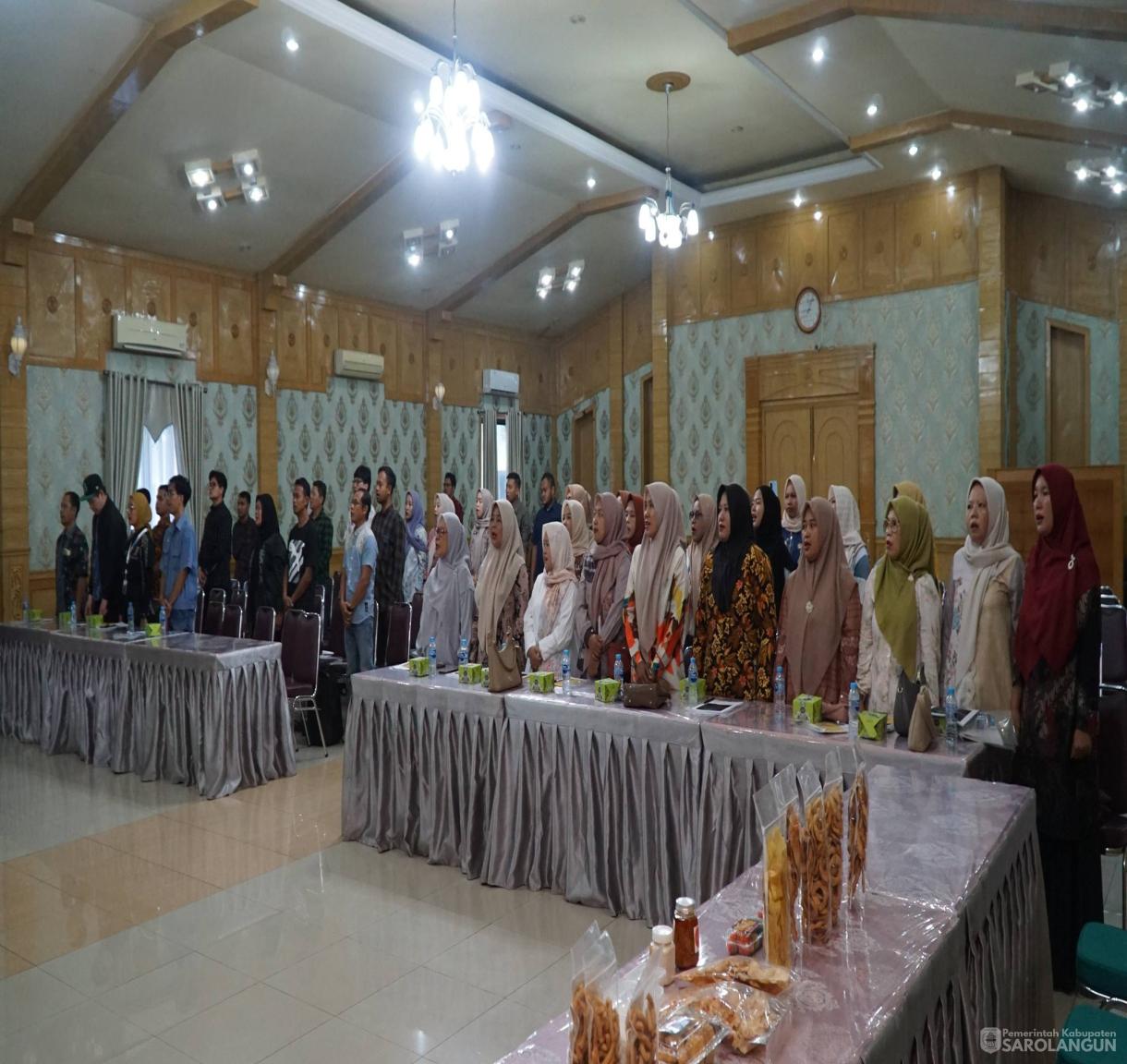 21 Mei 2026 Staff Ahli Bupati Bidang Pemerintah Hukum dan Politik Membuka Kegiatan&nbsp; Sosialisasi PP No. 28 Tahun 2025 tentang Perizinan Berusaha Berbasis Resiko dan Pelaporan Kegiatan Penanaman Modal di Aula Utama Kantor Bupati Sarolangun