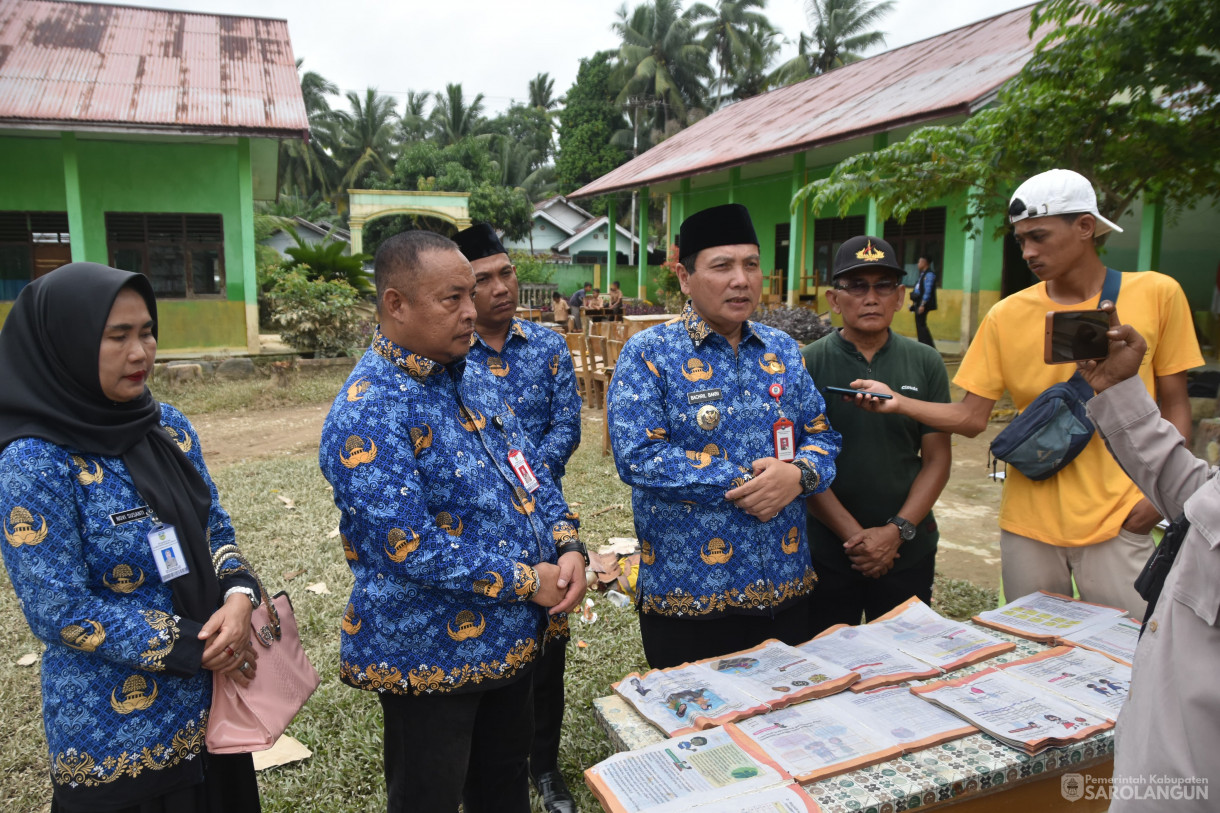 17 Januari 2024 - Meninjau Kondisi Sekolah Pasca Banjir Di Kecamatan Sarolangun