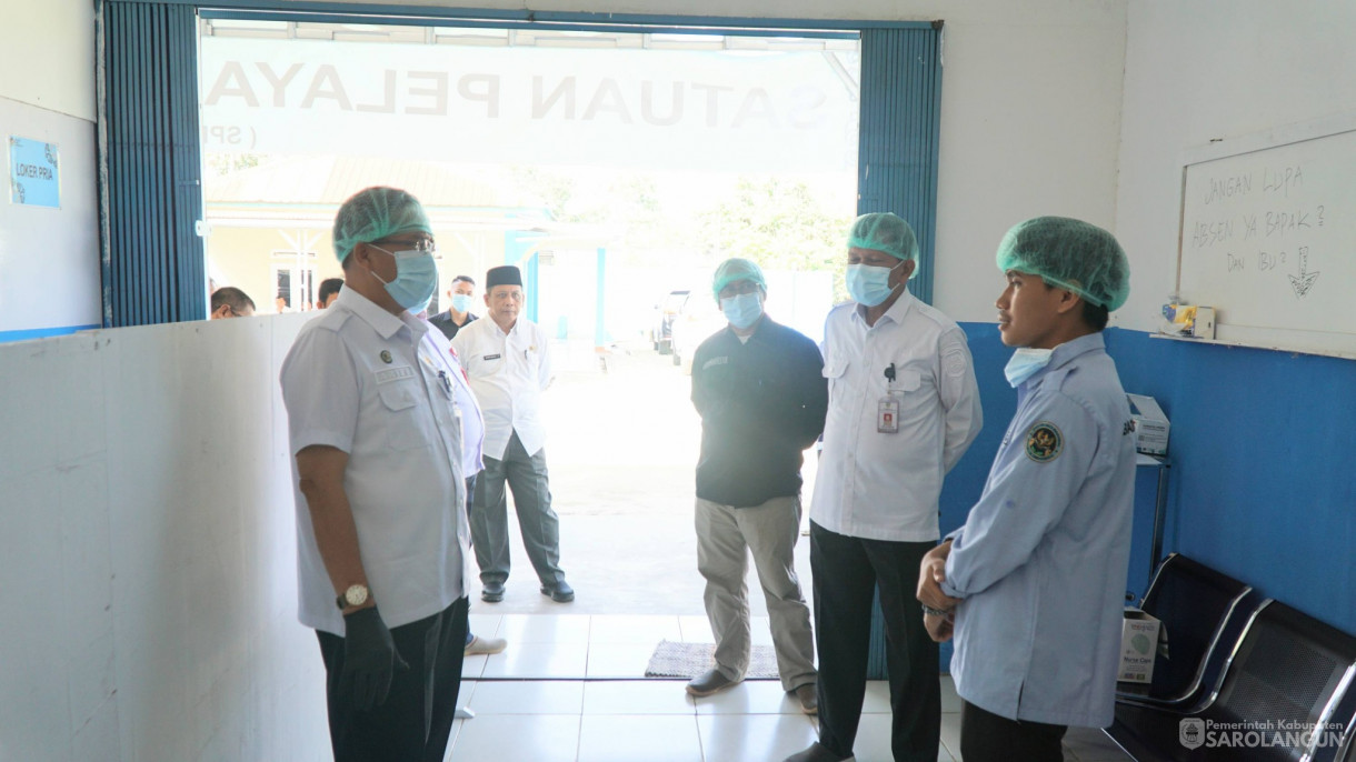 4 Januari 2026 Peninjauan SPPG Yayasan Sinar Makmur Desa Kertopati Kecamatan Mandiangin