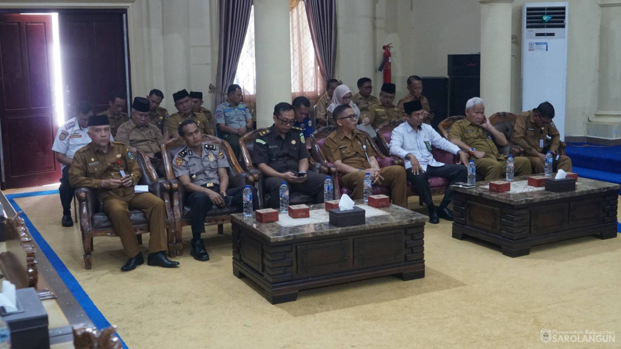 13 April 2026 Rapat Paripurna DPRD Tingkat I Tahap 2 Dalam Rangka Penyampaian Pandangan Umum Fraksi Fraksi DPRD terhadap Laporan Keterangan Pertanggungjawaban Bupati Sarolangun Tahun 2025