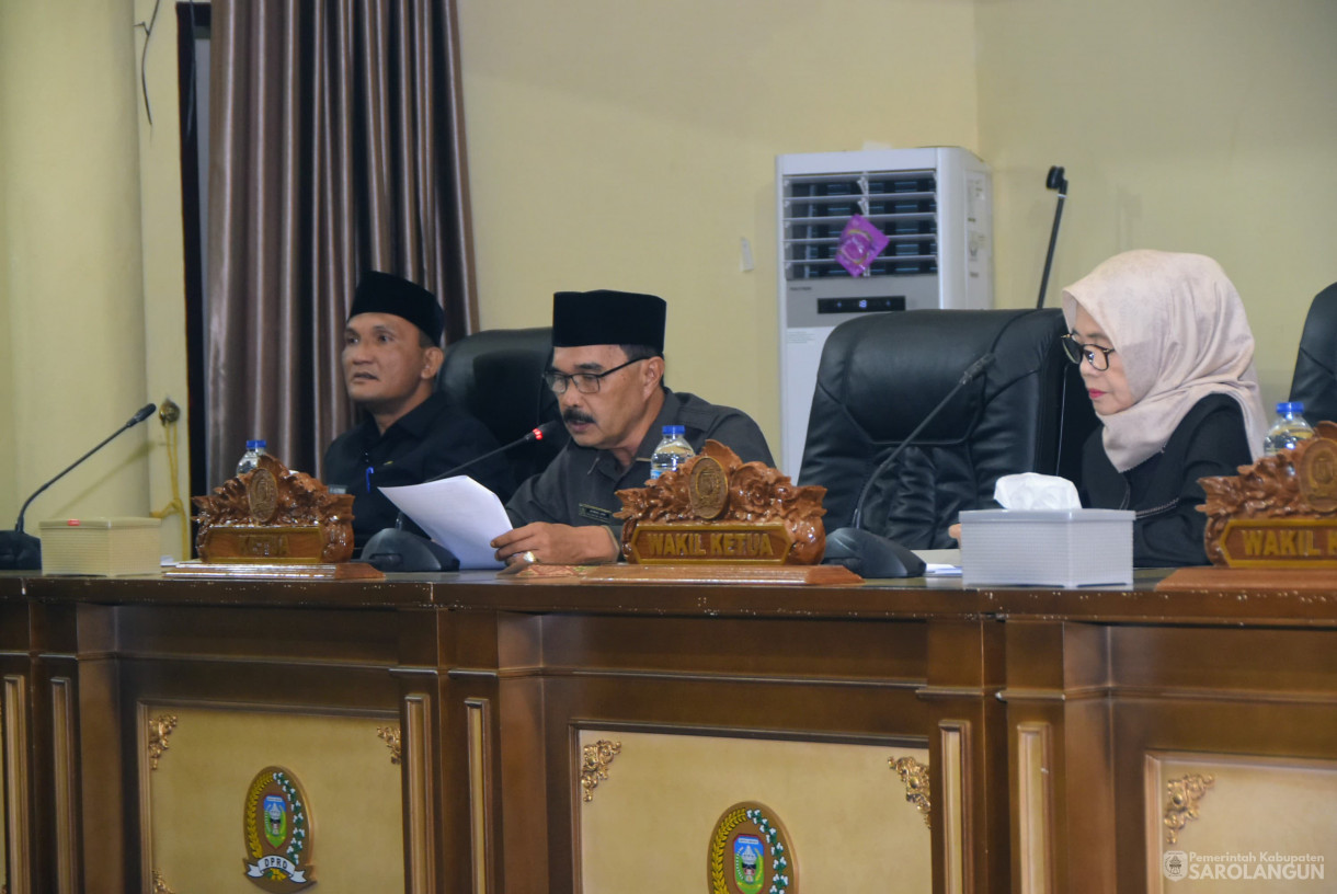 17 Juni 2025 - Rapat Paripurna Tingkat I Tahap III, Tingkat II&nbsp;