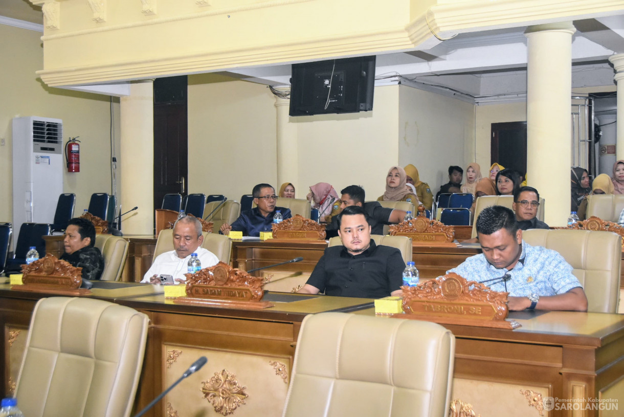 28 Juli 2025 - Rapat Paripurna Tingkat I Tahap 2 di Gedung DPRD Kabupaten Sarolangun