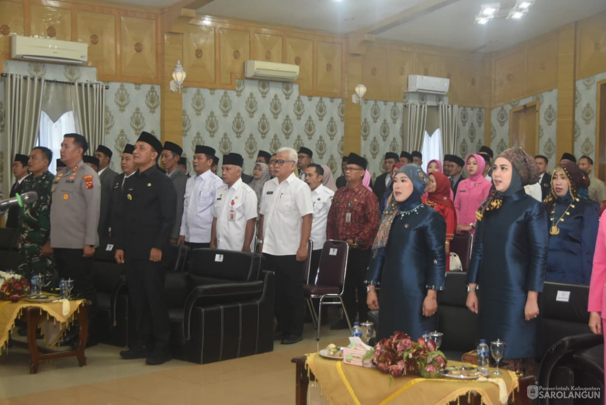13 Agustus 2025 -&nbsp;Pelantikan Pengurus Dekranasda Kabupaten Sarolangun dan Tim Pembina Posyandu Kabupaten Sarolangun