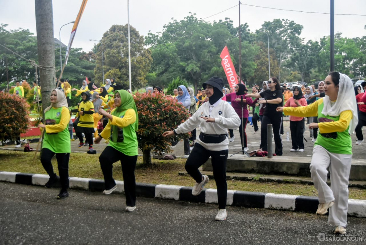 9 September 2025&nbsp; Senam Massal Dalam Rangka Memperingati Hari Olahraga Nasional Tahun 2025 di Sarolangun Sport Center