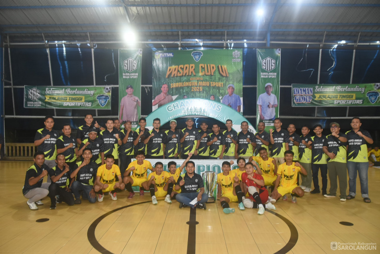 10 Agustus 2025 - Penutupan Sekaligus Final Pasar Cup VI Bersama Sarolangun Maju Sport 2025 di Lapangan Belakang Idaman