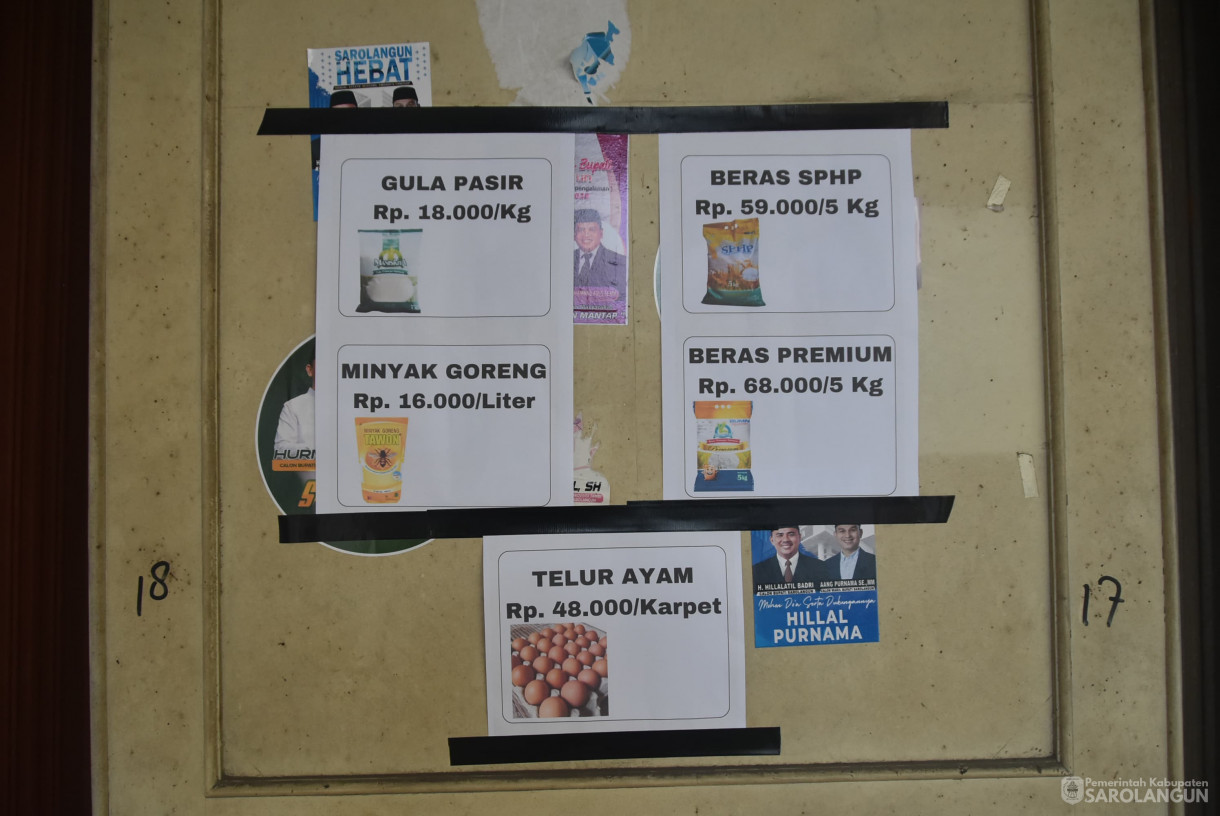 23 Agustus 2024 -&nbsp;Gerakan Pangan Murah, Bertempat di Kedai Pangan Komplek Ruko Abadi Sarolangun